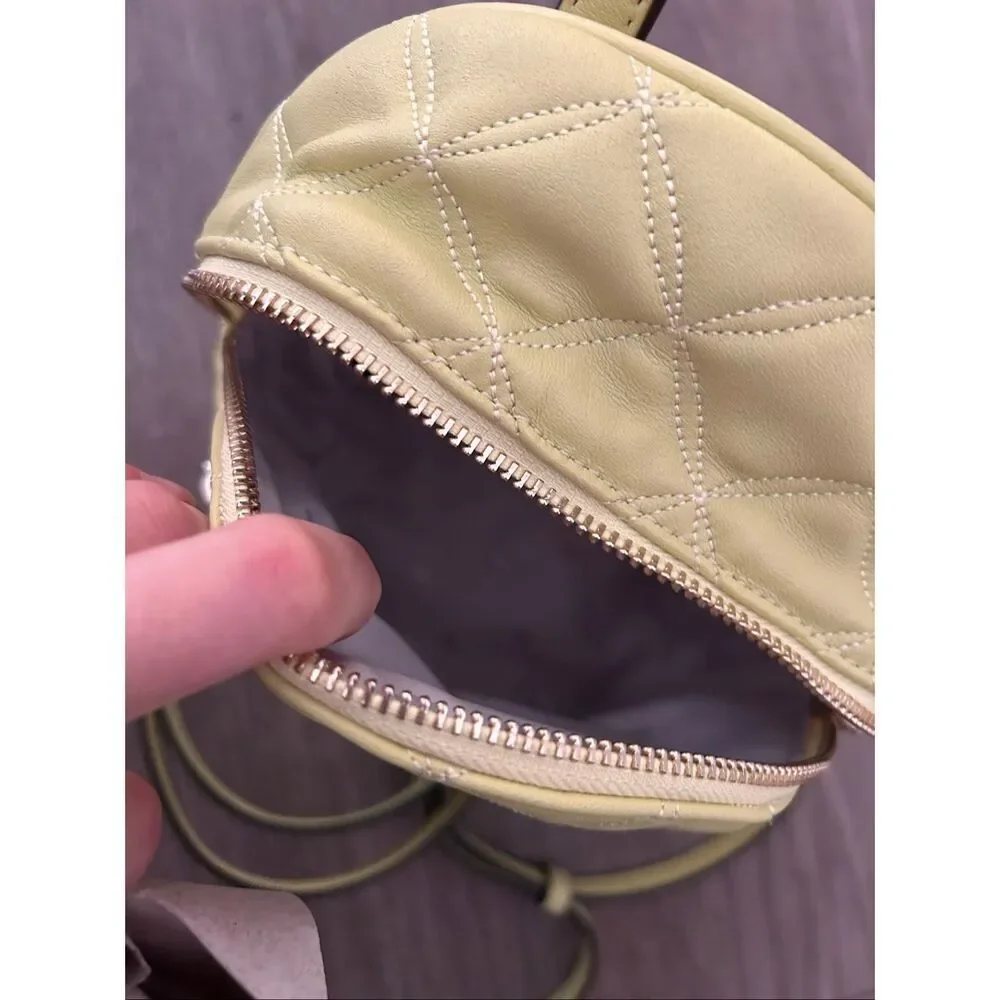 Kate Spade New York Natalia convertible backpack handbag mini Frosty Lime